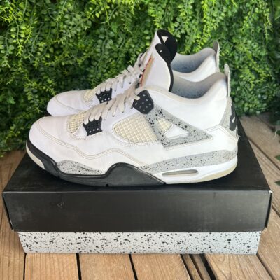 Jordan 4 white cement 2016 (Taille 45) – Image 4