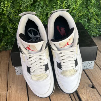 Jordan 4 white cement 2016 (Taille 45) – Image 6