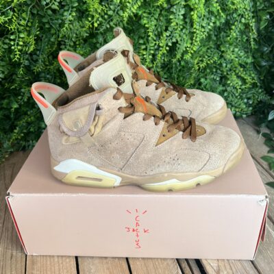 Jordan 6 Travis Scott British Khaki (Taille 41) – Image 2