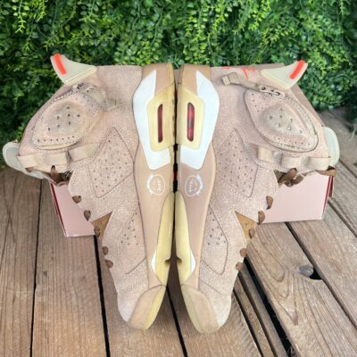 Jordan 6 Travis Scott British Khaki (Taille 41) – Image 7