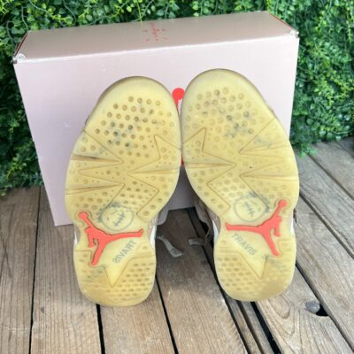 Jordan 6 Travis Scott British Khaki (Taille 41) – Image 8