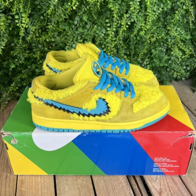 Nike SB Dunk Low Grateful Bear Yellow (Taille 40) – Image 2