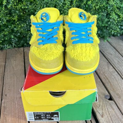 Nike SB Dunk Low Grateful Bear Yellow (Taille 40) – Image 3