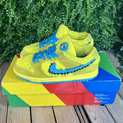 Nike SB Dunk Low Grateful Bear Yellow (Taille 40) – Image 4